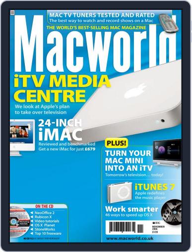 Macworld UK October 5th, 2006 Digital Back Issue Cover