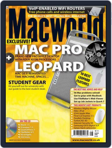 Macworld UK August 17th, 2006 Digital Back Issue Cover