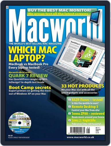 Macworld UK June 15th, 2006 Digital Back Issue Cover