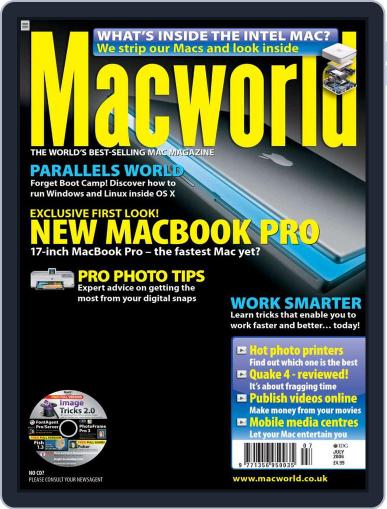 Macworld UK May 18th, 2006 Digital Back Issue Cover
