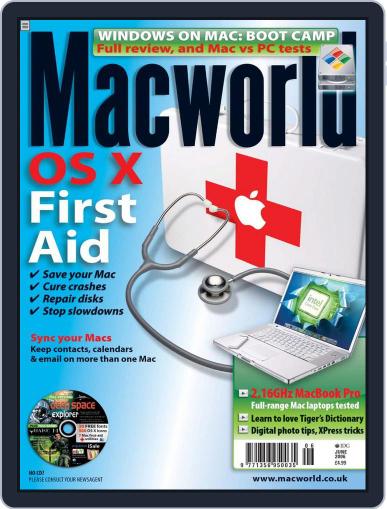 Macworld UK April 27th, 2006 Digital Back Issue Cover