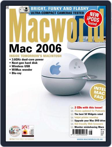 Macworld UK July 18th, 2005 Digital Back Issue Cover