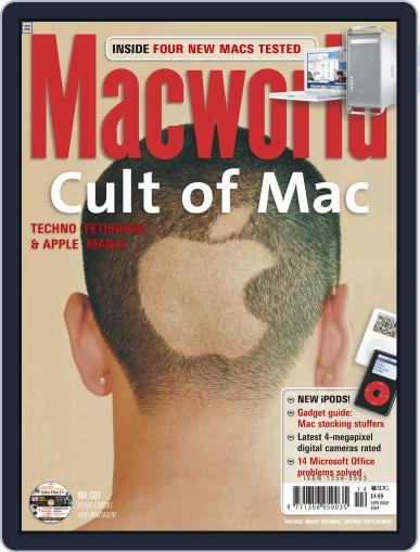 Macworld UK November 18th, 2004 Digital Back Issue Cover