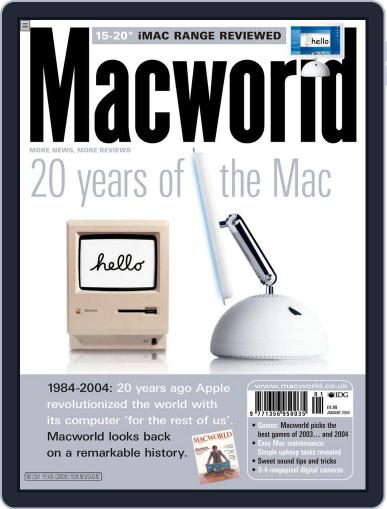 Macworld UK December 12th, 2003 Digital Back Issue Cover