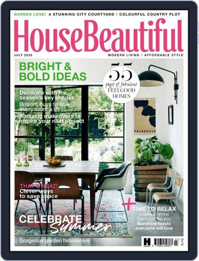 House Beautiful UK July 1st, 2020 Digital Back Issue Cover