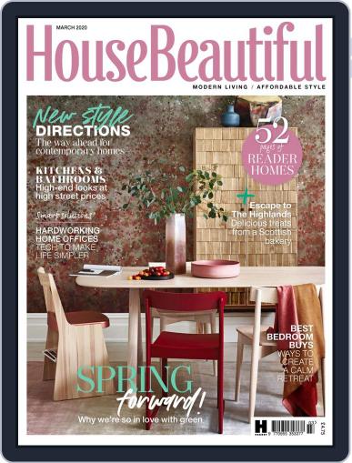 House Beautiful UK March 1st, 2020 Digital Back Issue Cover