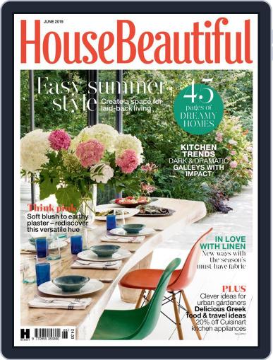 House Beautiful UK June 1st, 2019 Digital Back Issue Cover