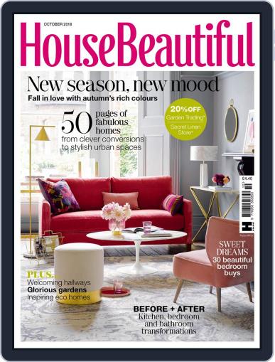 House Beautiful UK October 1st, 2018 Digital Back Issue Cover