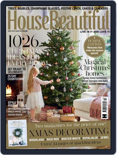 House Beautiful UK November 1st, 2017 Digital Back Issue Cover