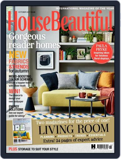 House Beautiful UK October 1st, 2017 Digital Back Issue Cover