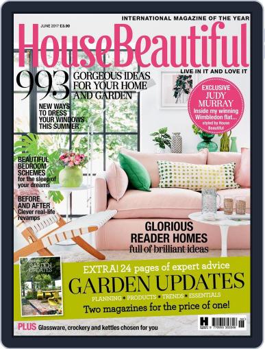 House Beautiful UK June 1st, 2017 Digital Back Issue Cover