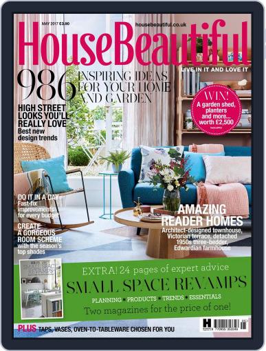 House Beautiful UK May 1st, 2017 Digital Back Issue Cover