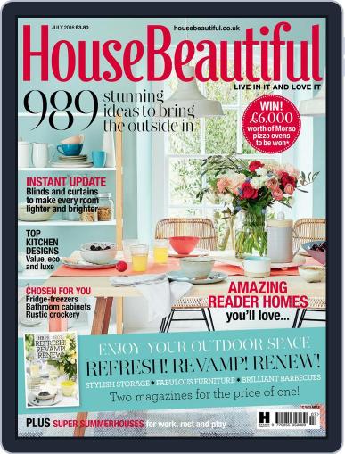 House Beautiful UK June 2nd, 2016 Digital Back Issue Cover