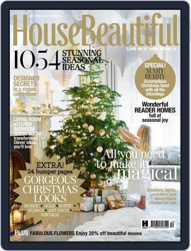 House Beautiful UK November 4th, 2015 Digital Back Issue Cover
