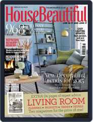 House Beautiful UK (Digital) Subscription                    January 1st, 2015 Issue