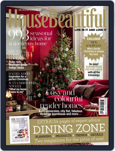 House Beautiful UK November 6th, 2014 Digital Back Issue Cover