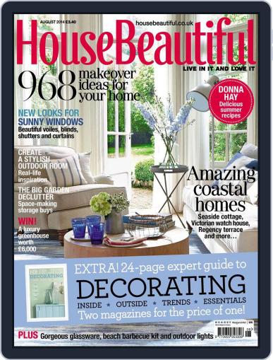 House Beautiful UK July 3rd, 2014 Digital Back Issue Cover