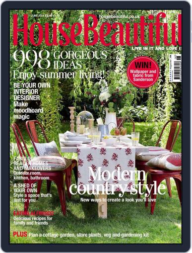 House Beautiful UK May 7th, 2014 Digital Back Issue Cover
