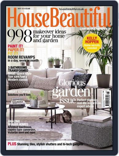 House Beautiful UK April 8th, 2014 Digital Back Issue Cover