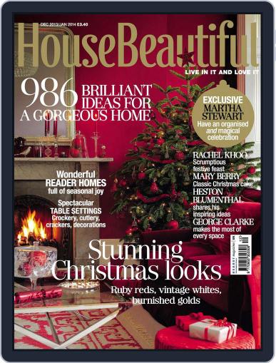 House Beautiful UK November 4th, 2013 Digital Back Issue Cover