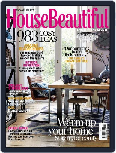 House Beautiful UK October 2nd, 2013 Digital Back Issue Cover