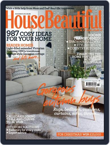 House Beautiful UK September 23rd, 2012 Digital Back Issue Cover