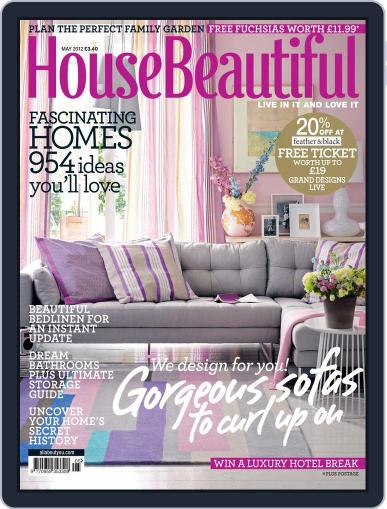 House Beautiful UK March 29th, 2012 Digital Back Issue Cover