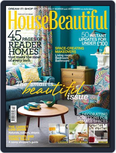 House Beautiful UK January 4th, 2012 Digital Back Issue Cover