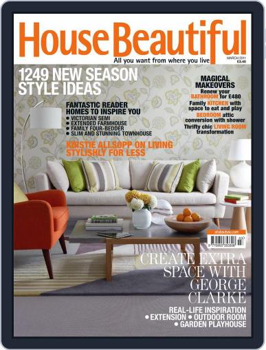 House Beautiful UK January 30th, 2011 Digital Back Issue Cover