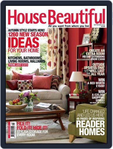 House Beautiful UK July 27th, 2010 Digital Back Issue Cover