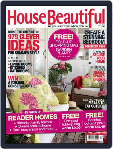 House Beautiful UK June 23rd, 2010 Digital Back Issue Cover