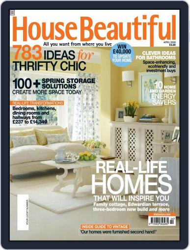 House Beautiful UK February 25th, 2009 Digital Back Issue Cover