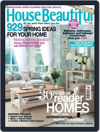 House Beautiful UK January 23rd, 2009 Digital Back Issue Cover