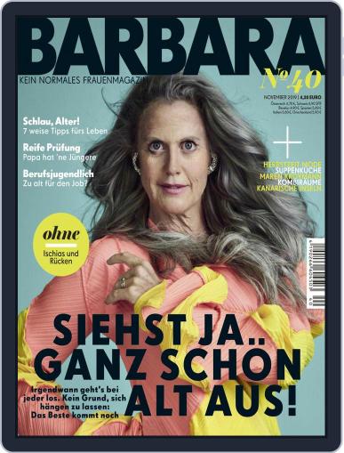 Barbara (Digital) November 1st, 2019 Issue Cover