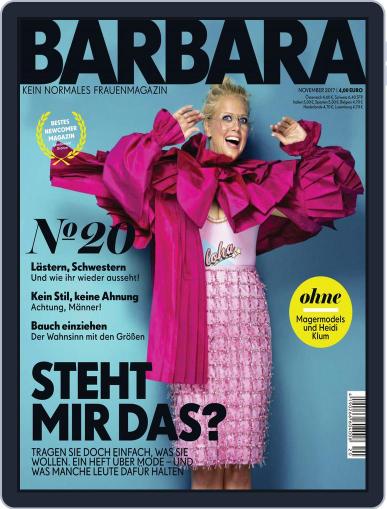 Barbara November 1st, 2017 Digital Back Issue Cover