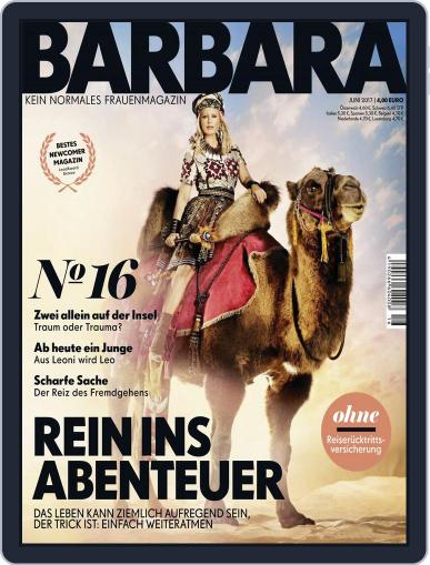 Barbara June 1st, 2017 Digital Back Issue Cover