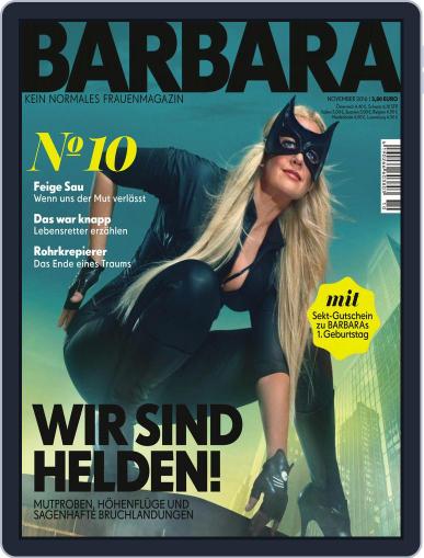 Barbara November 1st, 2016 Digital Back Issue Cover