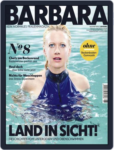 Barbara August 1st, 2016 Digital Back Issue Cover
