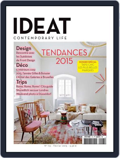 Ideat France January 21st, 2015 Digital Back Issue Cover