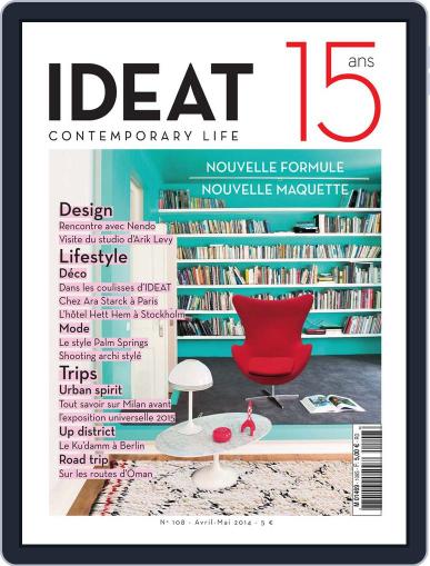 Ideat France April 16th, 2014 Digital Back Issue Cover