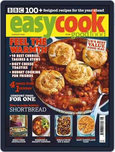 BBC Easycook January 1st, 2020 Digital Back Issue Cover