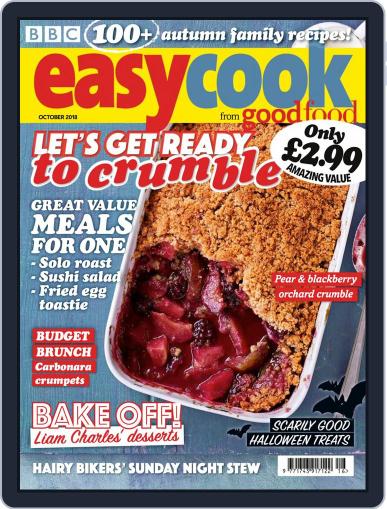 BBC Easycook October 1st, 2018 Digital Back Issue Cover