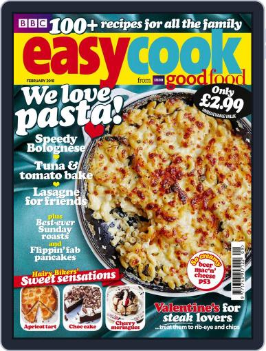 BBC Easycook February 1st, 2018 Digital Back Issue Cover