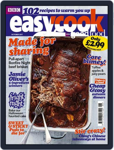 BBC Easycook October 1st, 2017 Digital Back Issue Cover