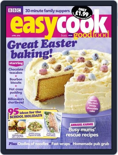BBC Easycook April 1st, 2016 Digital Back Issue Cover