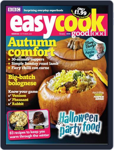 BBC Easycook October 1st, 2015 Digital Back Issue Cover