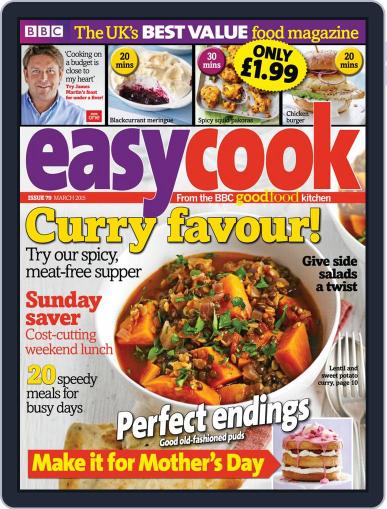 BBC Easycook February 4th, 2015 Digital Back Issue Cover