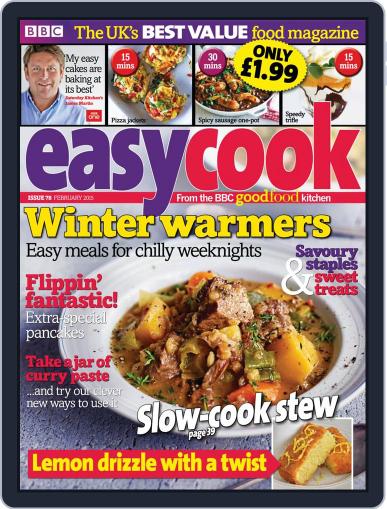 BBC Easycook January 31st, 2015 Digital Back Issue Cover