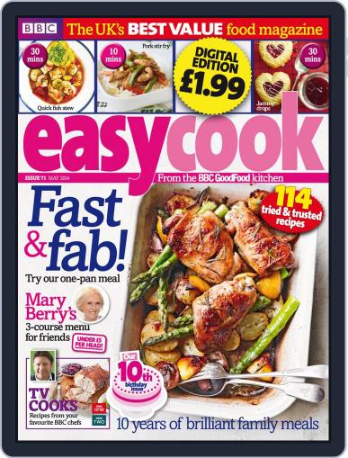 BBC Easycook April 1st, 2014 Digital Back Issue Cover