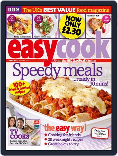 BBC Easycook January 2nd, 2014 Digital Back Issue Cover